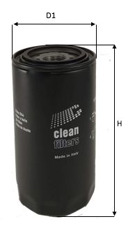 CLEAN FILTERS Eļļas filtrs DO1843